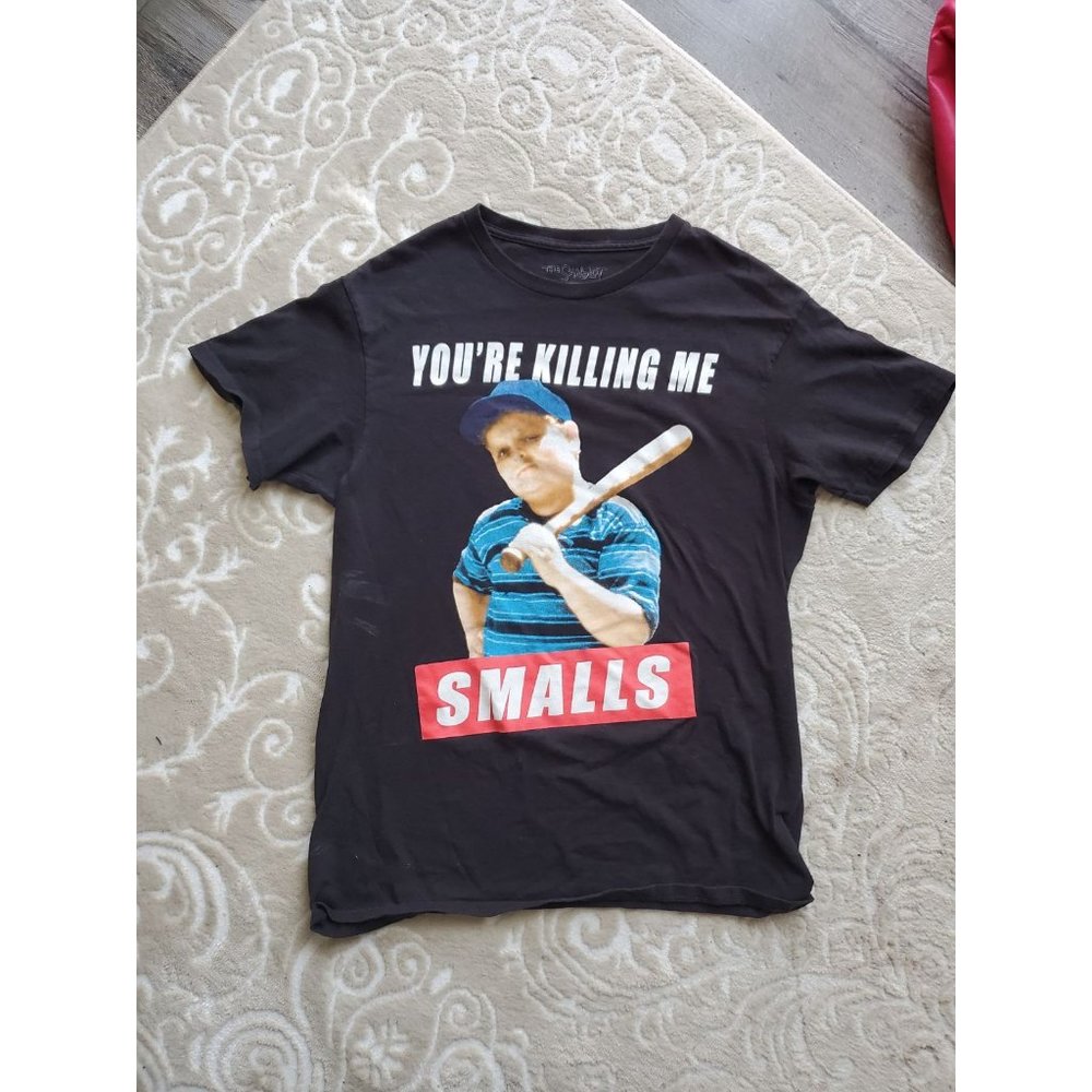 Sandlot tee shirt black size medium